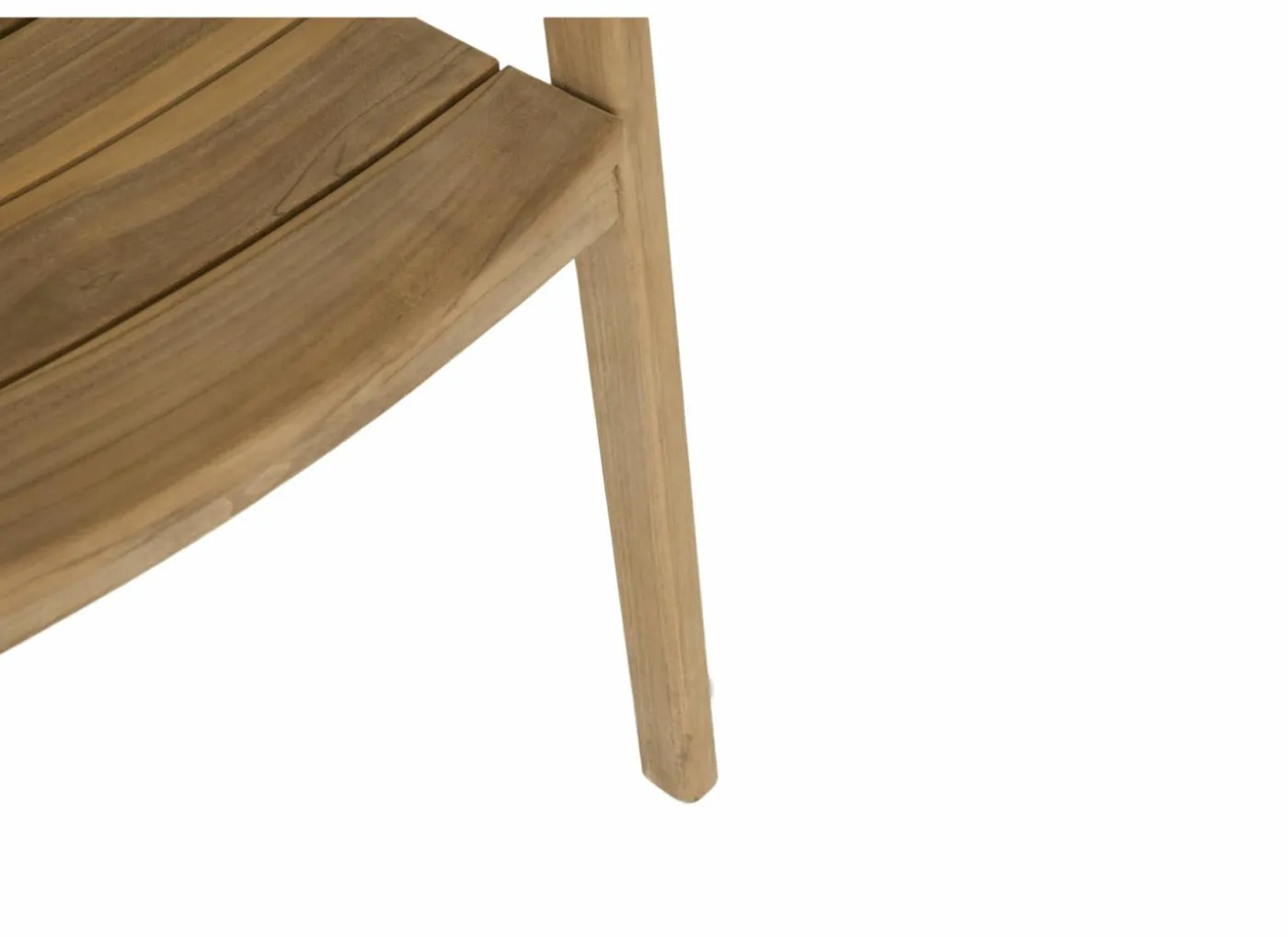 Tuinstoel Cato 52x50x80cm - teak massief - naturel