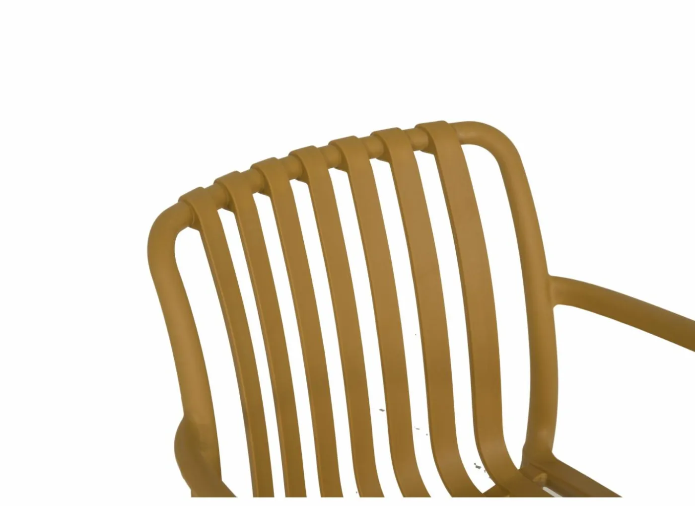 Tuinstoel Cute 46x58x81cm - kunststof - oker