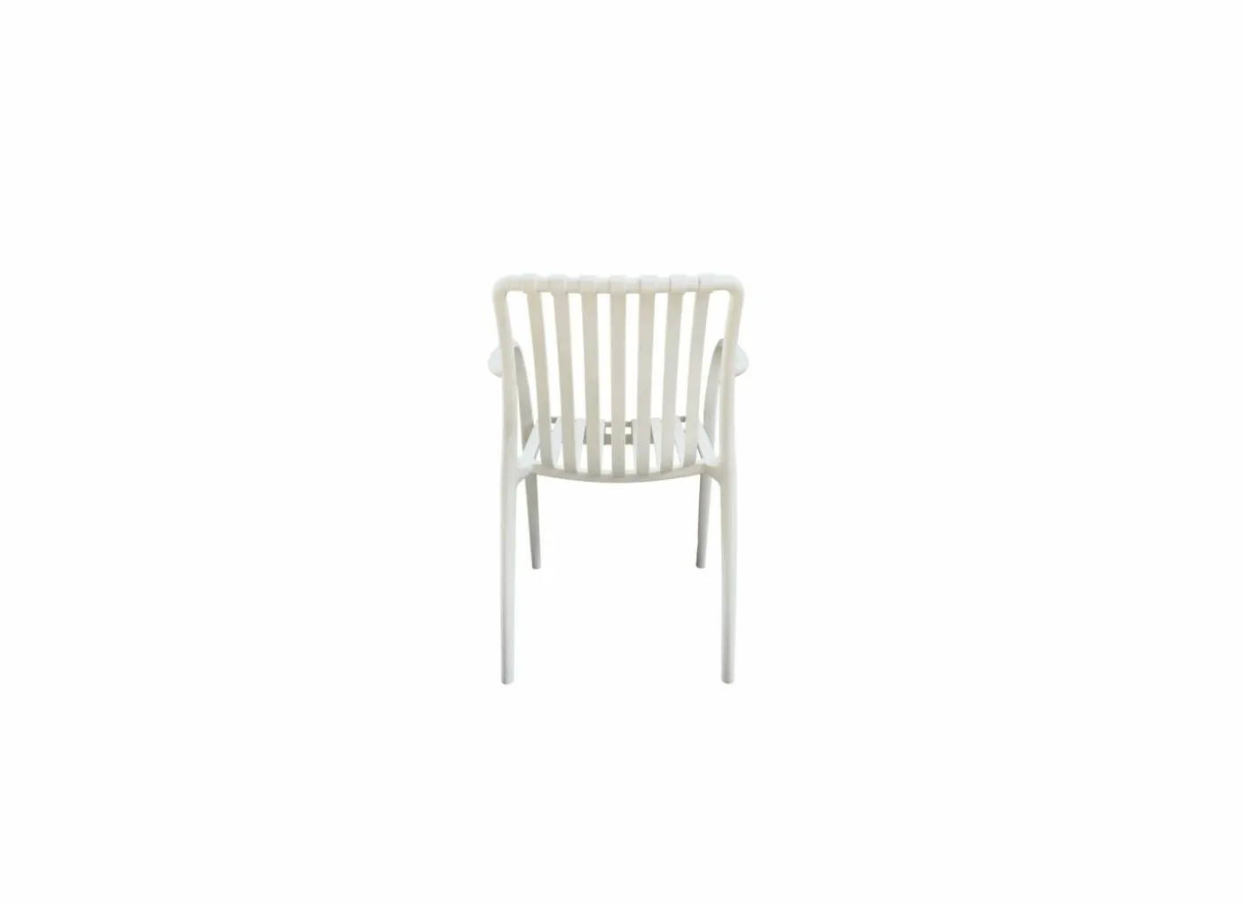 Tuinstoel Cute 46x58x81cm - kunststof - amandel