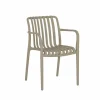 Tuinstoel Cute 46x58x81cm - kunststof - taupe