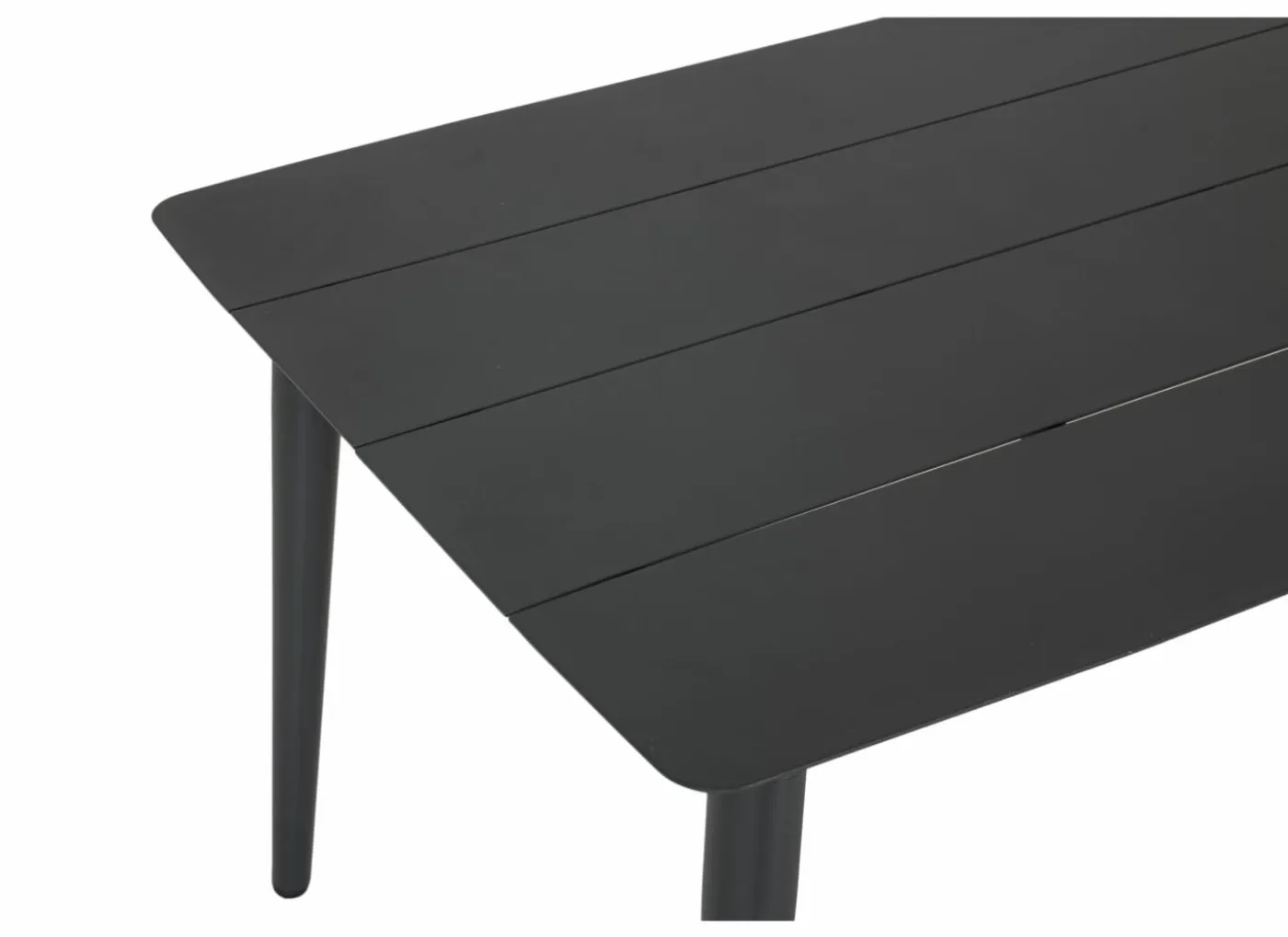 Tuintafel Shore 220x90cm - aluminium - antraciet