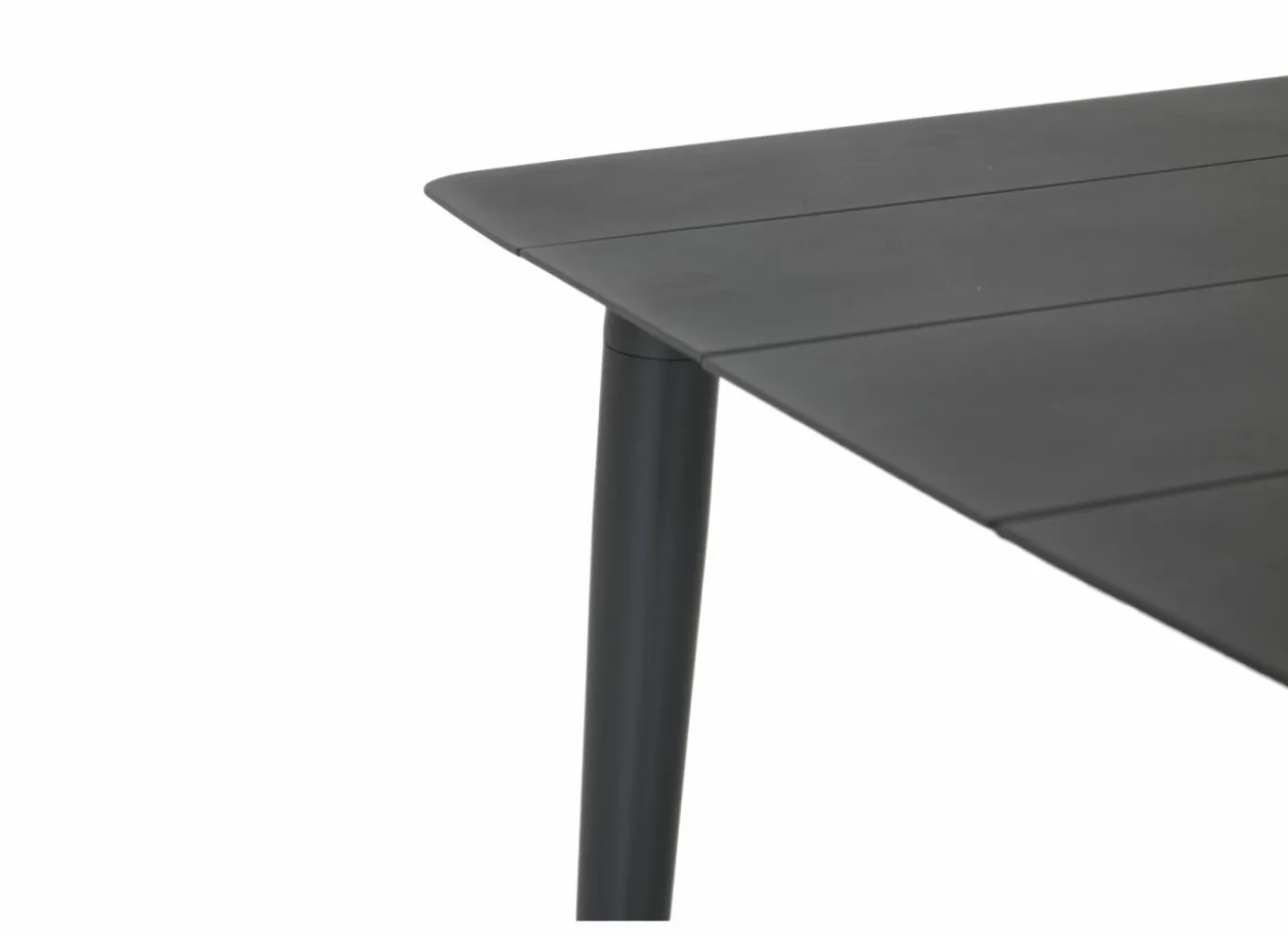 Tuintafel Shore 220x90cm - aluminium - antraciet