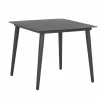 Tuintafel Shore 90x90cm aluminium antraciet