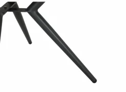 Tuintafel Shore Ø126,5x75cm aluminium antraciet