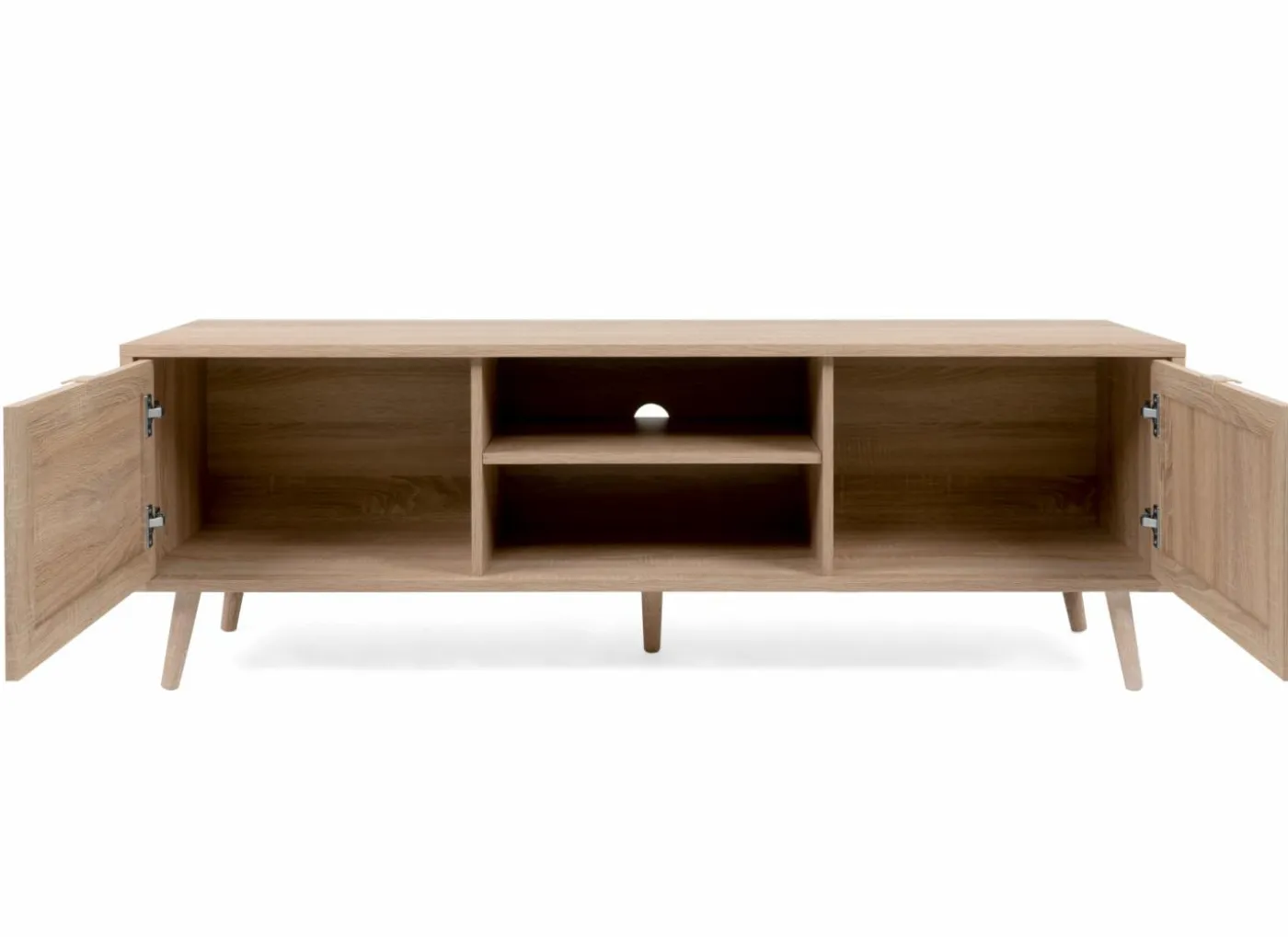 Tv-meubel Bali 150cm - melamine - sonoma eik