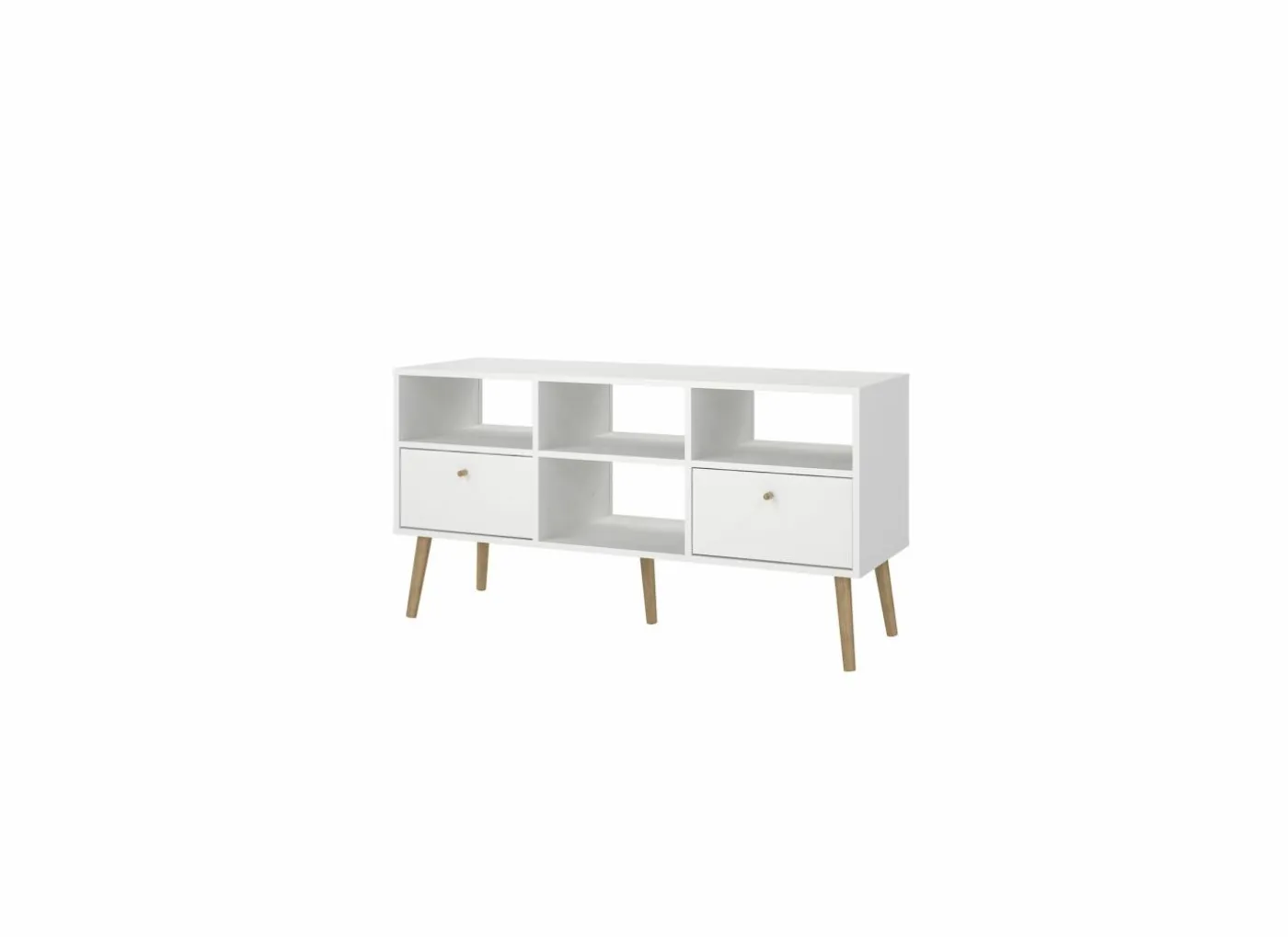 Tv-meubel Bodo 118cm - decor - wit