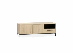 Tv-meubel Bridge 150cm - lamulux - fresh oak & old piano