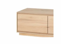 Tv-meubel Caviar 111cm- eik massief & decor - naturel