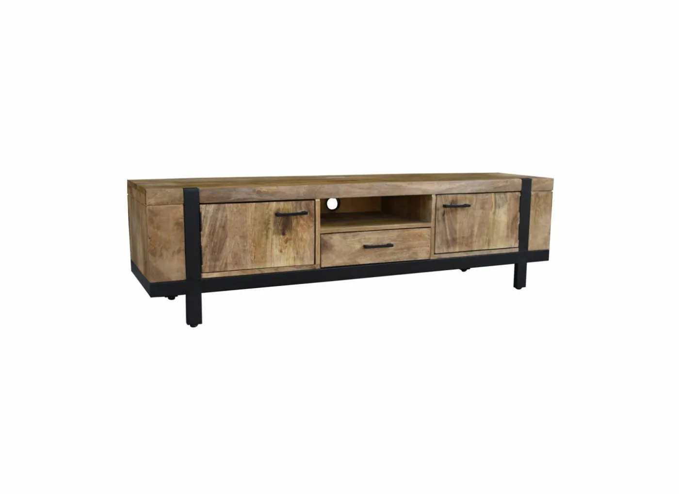 Tv-meubel Chaparral 170cm - mango massief - naturel