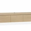Tv-meubel 181cm - lamulux - blond oak