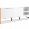 Tv-meubel Denver 160cm - decor - wit