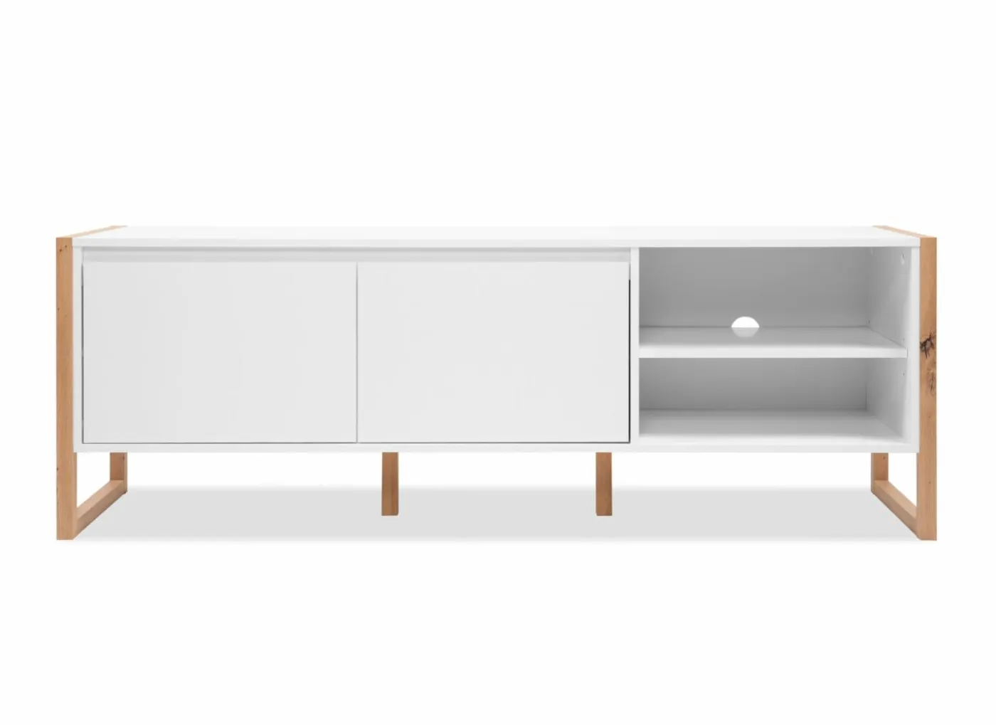 Tv-meubel Denver 160cm - decor - wit
