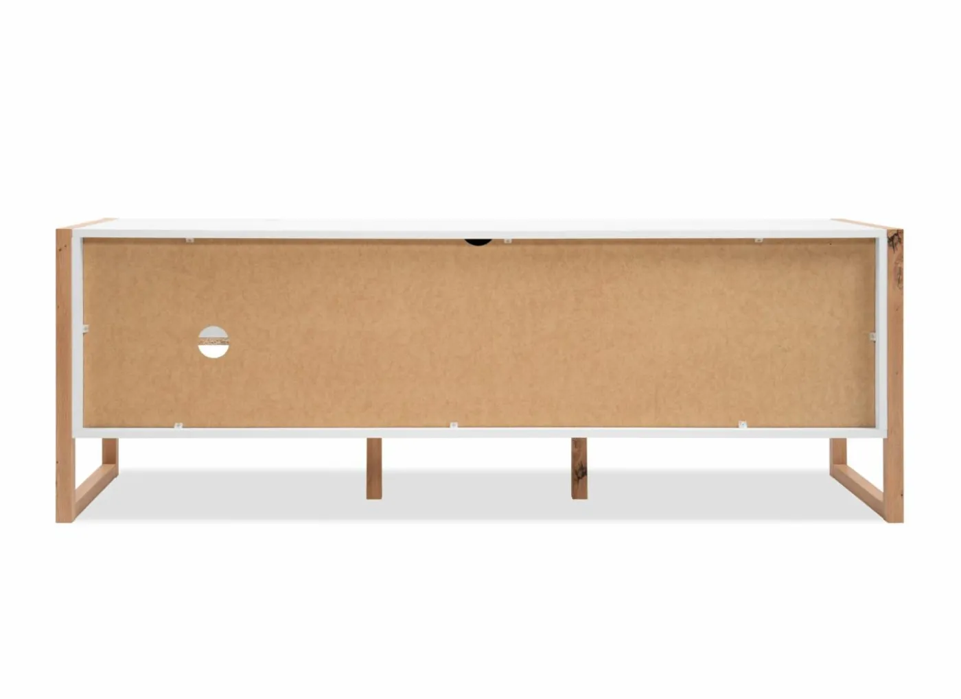 Tv-meubel Denver 160cm - decor - wit