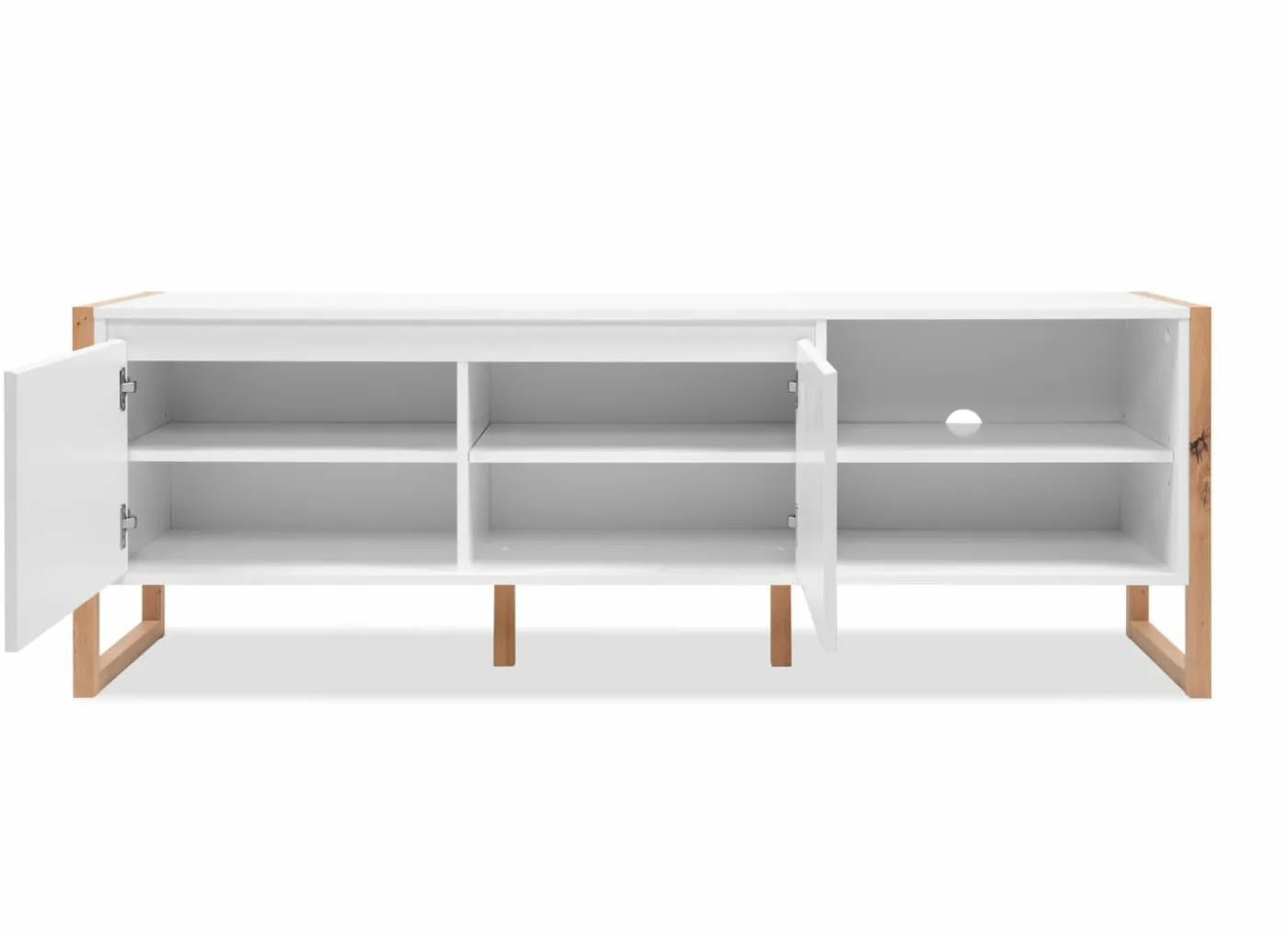 Tv-meubel Denver 160cm - decor - wit