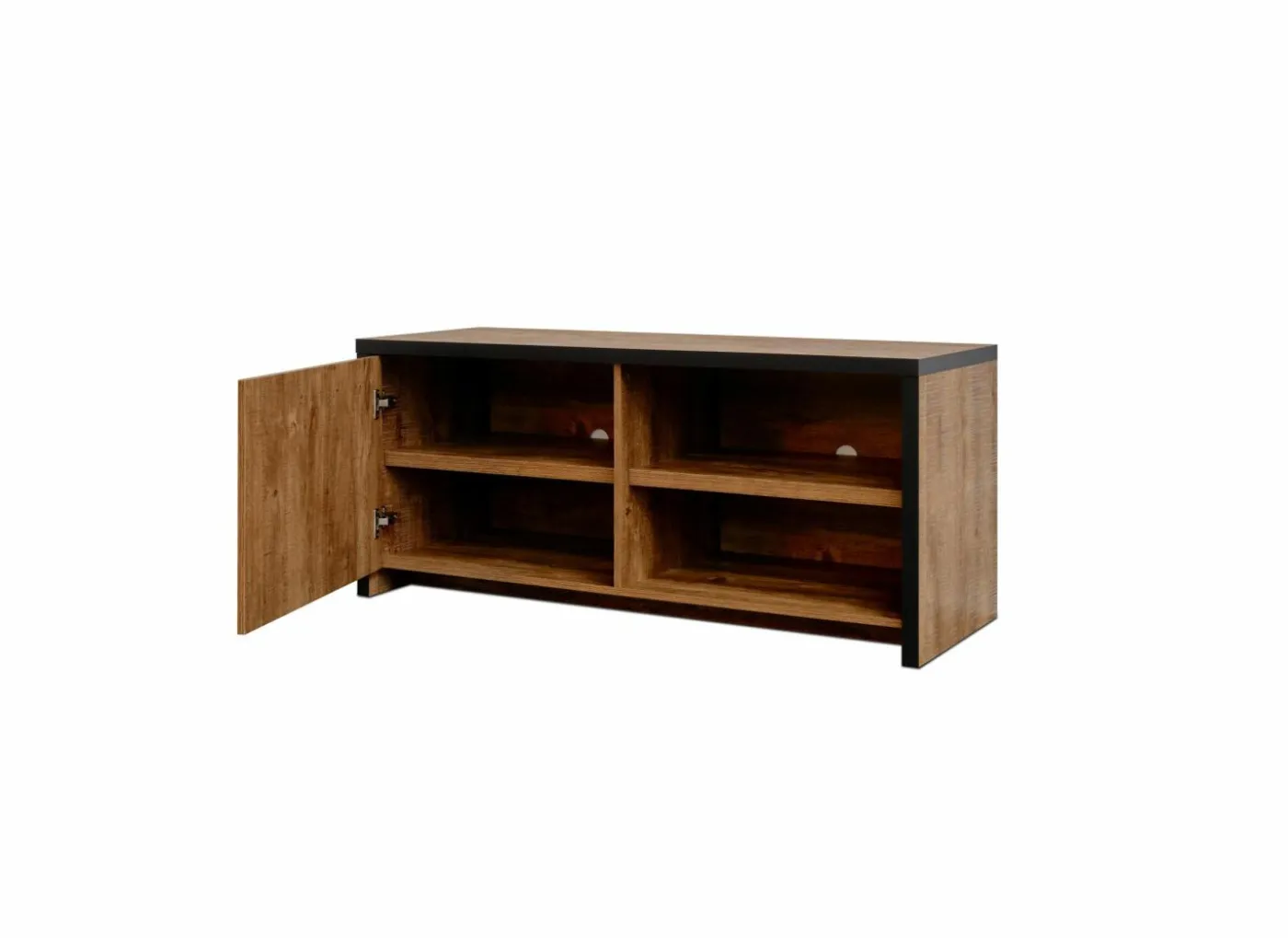 Tv-meubel Esther 126cm - decor - industriële eik