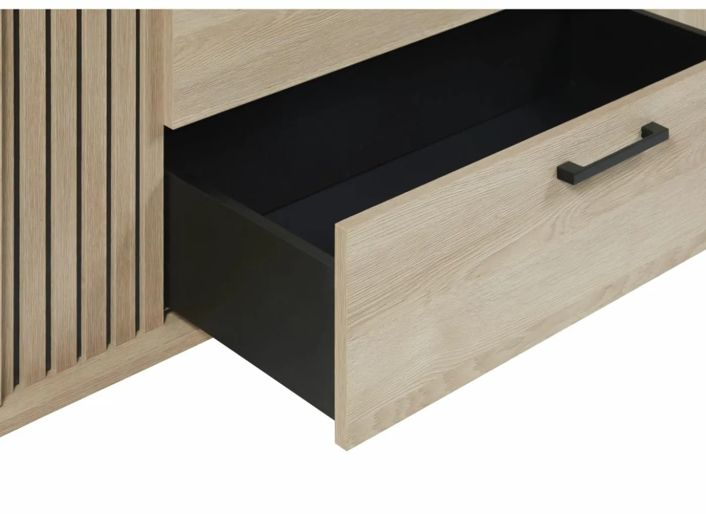 Tv-meubel Faro 164cm - melamine - zand eik
