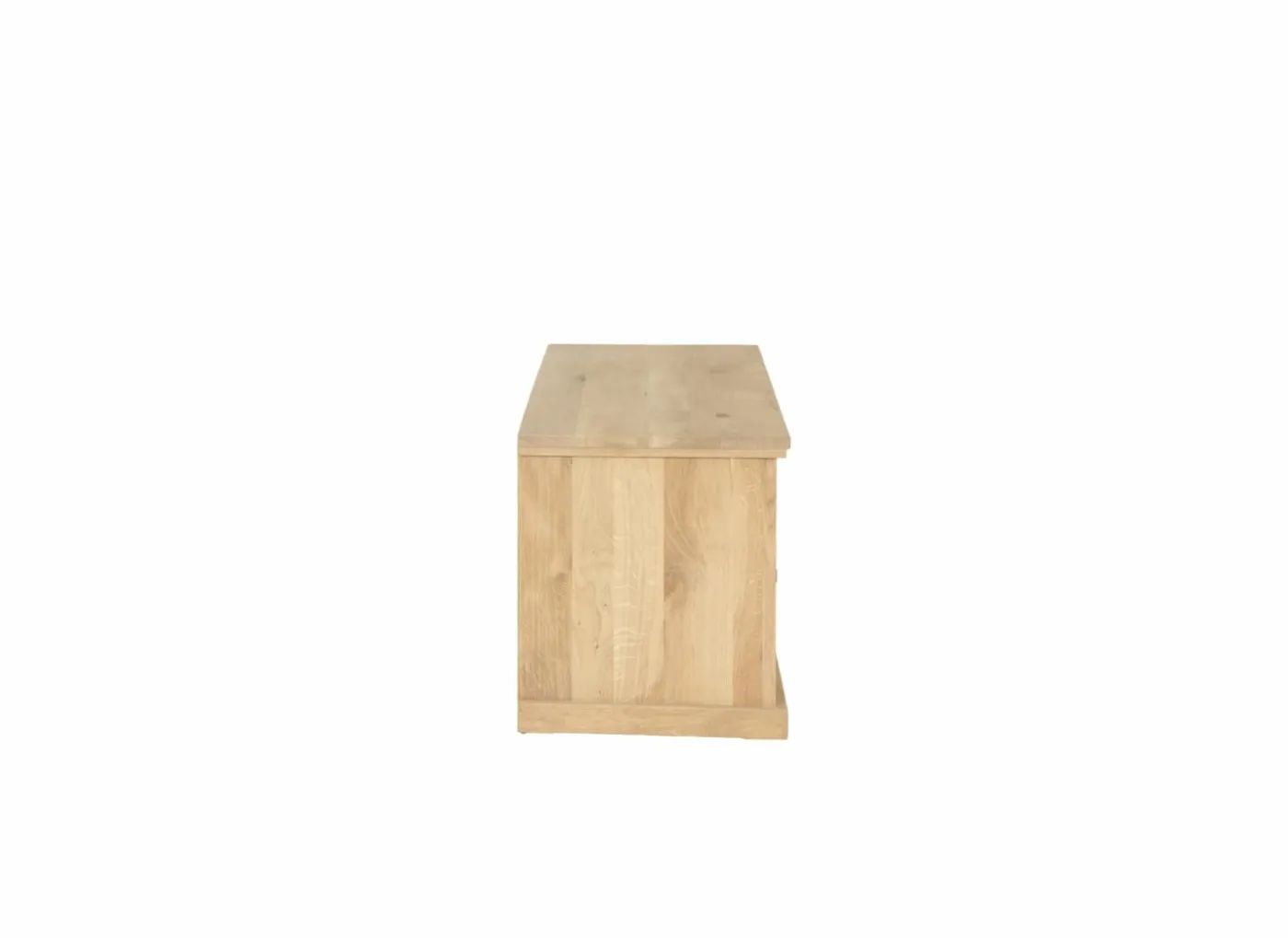 Tv-meubel Grimaldi 160cm - eik massief & decor - naturel