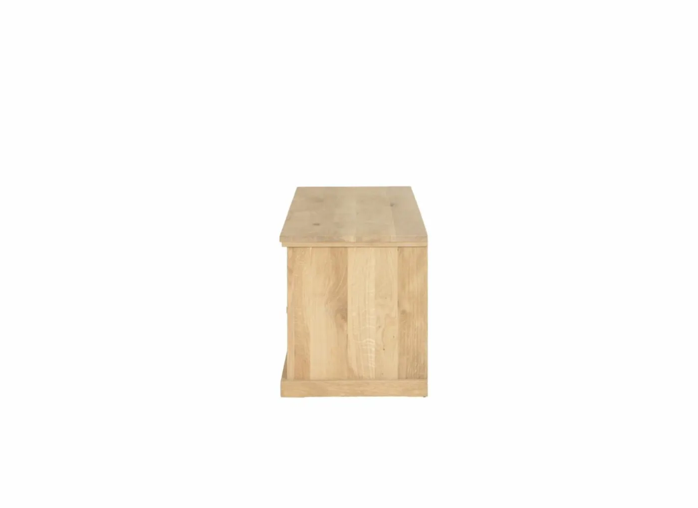 Tv-meubel Grimaldi 160cm - eik massief & decor - naturel