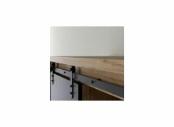 Tv-meubel Kaszimiro 163cm - decor - waterford eik & zwart