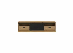 Tv-meubel Kaszimiro 203cm - decor - waterford eik & zwart