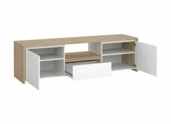 Tv-meubel Next 179cm - decor - wit & jackson hickory