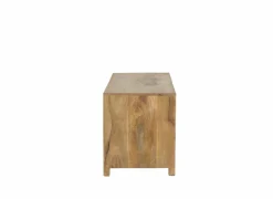 Tv-meubel Ploutos 125cm - mango massief - naturel