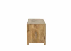 Tv-meubel Ploutos 125cm - mango massief - naturel