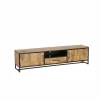 Tv-meubel Woodcraft 190cm - mango massief - bruin