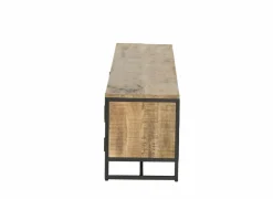 Tv-meubel Woodcraft 190cm - mango massief - bruin
