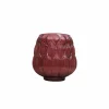 Vaas Artis H24cm - glas - rood