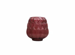 Vaas Artis H24cm - glas - rood