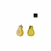 Vaas Fruit H15cm - dolomiet - geel/groen