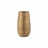 Vaas H41cm - keramiek - goud