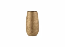 Vaas H41cm - keramiek - goud