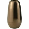 Vaas H70cm - porselein - goud