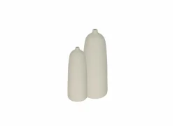 Vaas Herero H67,5cm - terracotta - wit