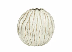 Vaas Jovi Ø35x17cm - stoneware - wit