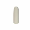 Vaas Nama H56cm - terracotta - wit