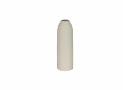 Vaas Nama H56cm - terracotta - wit
