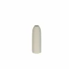 Vaas Nama H45,5cm - terracotta - wit