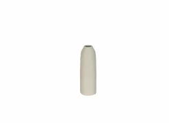 Vaas Nama H45,5cm - terracotta - wit