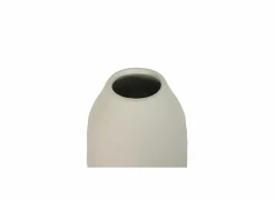 Vaas Nama H45,5cm - terracotta - wit