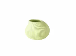 Vaas Porty H14cm - keramiek - mat groen