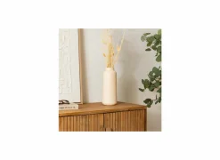 Vaas Rily H30cm - keramiek - beige