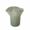 Vaas Sagia H20cm - glas - lichtgroen