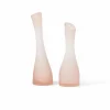 Vaas Soliflower Organisch Mat Big Ø7,5x24cm - glas - zalm