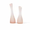 Vaas Soliflower organisch mat Small Ø7,5x19cm - glas - zalm