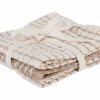 Vaatdoek Stoff 17x17cm - katoen - zand set van 3