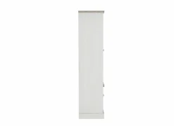 Vitrinekast 122cm - decor - lariks & bruine eik