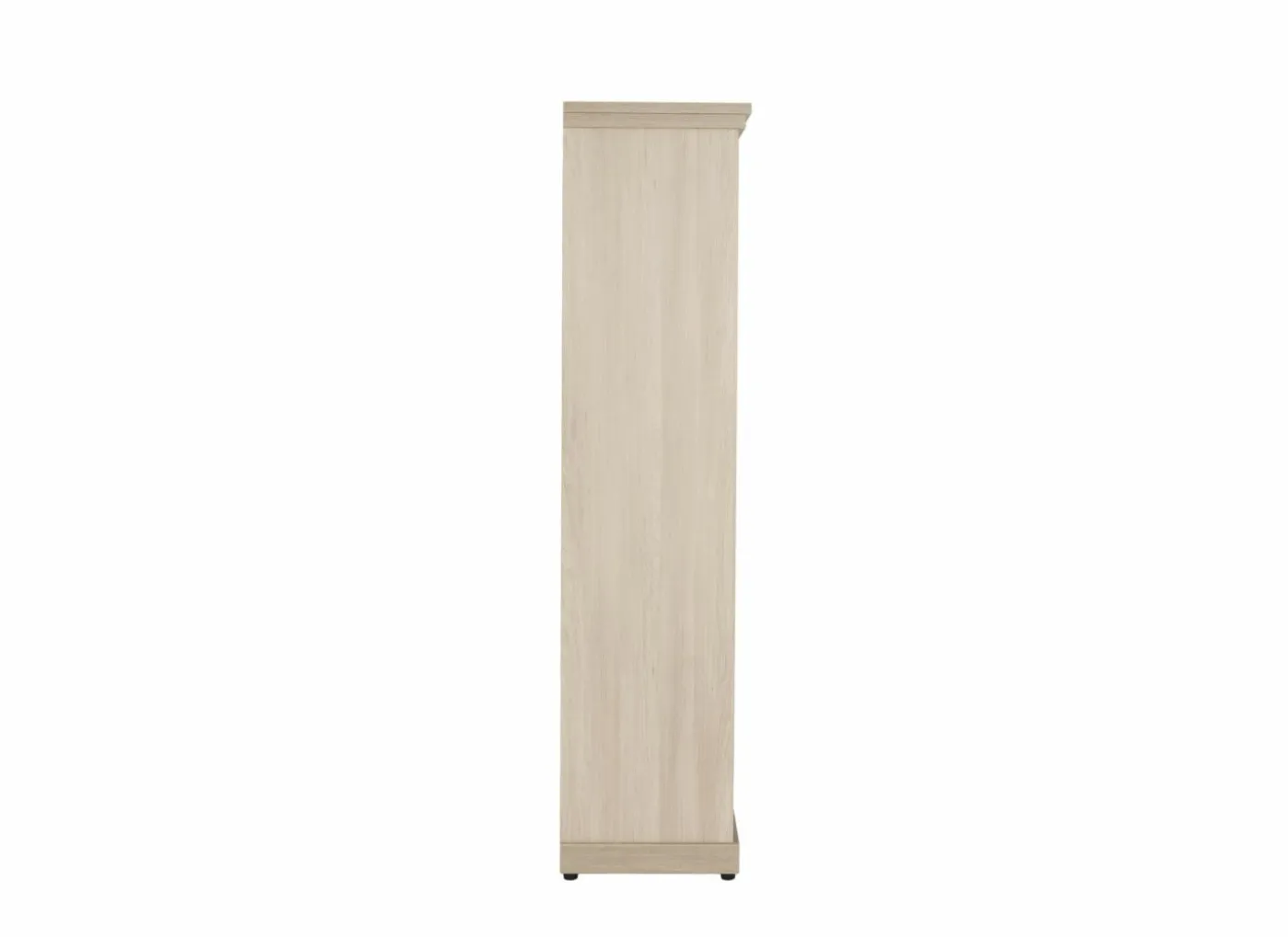 Vitrinekast 145cm - decor - natuurlijke olm
